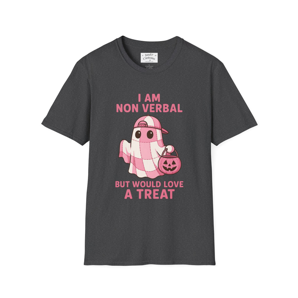 Non-verbal Halloween Softstyle T-Shirt