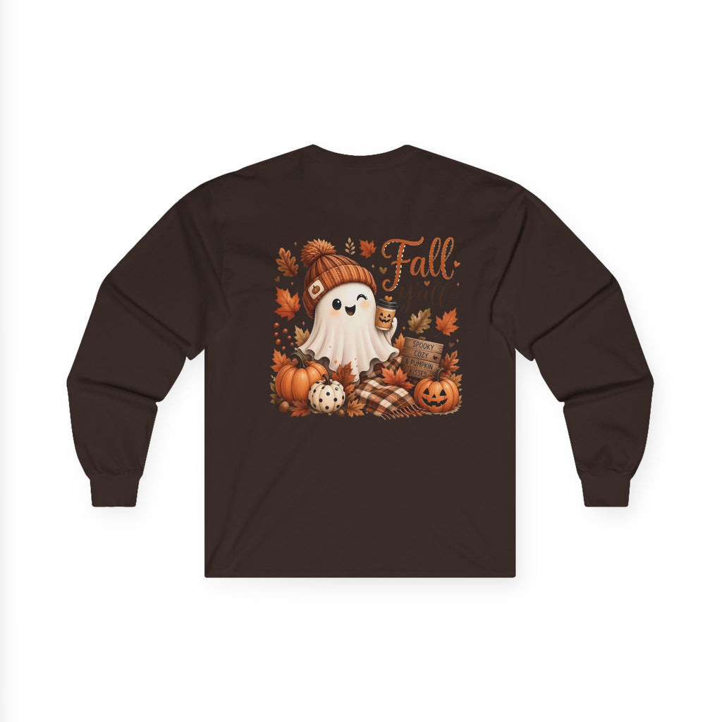 Fall Ghost Ultra Cotton Long Sleeve Tee