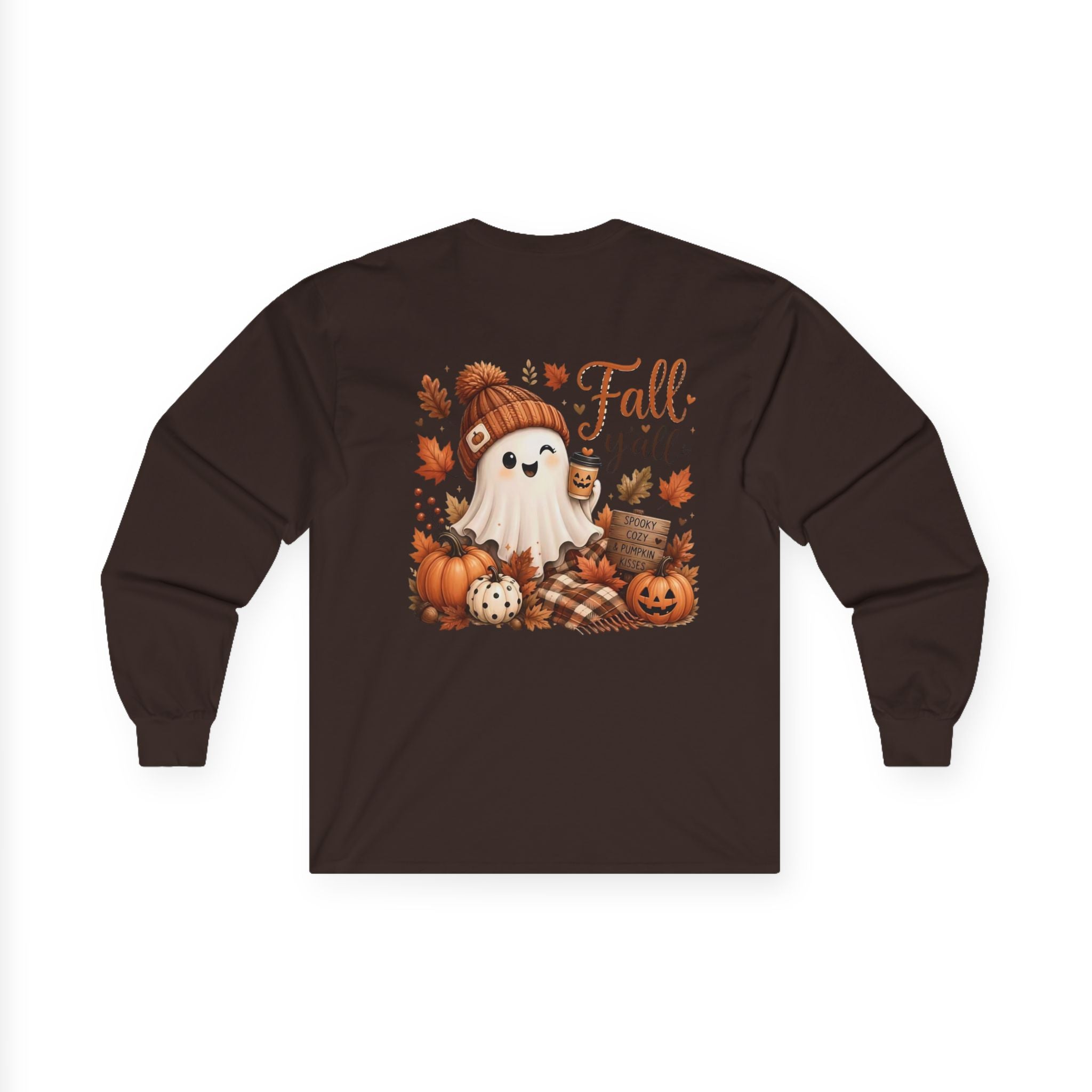Fall Ghost Ultra Cotton Long Sleeve Tee