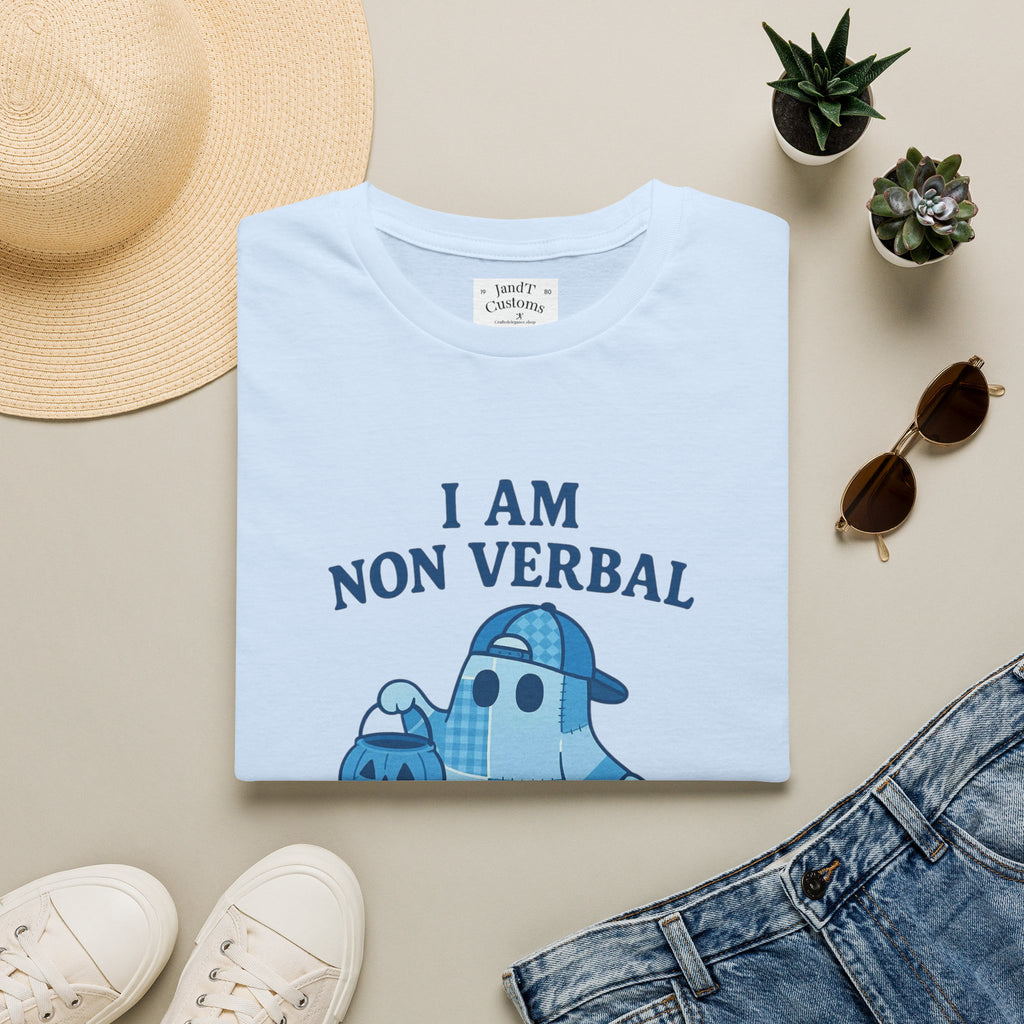 Non-verbal Halloween Softstyle T-Shirt