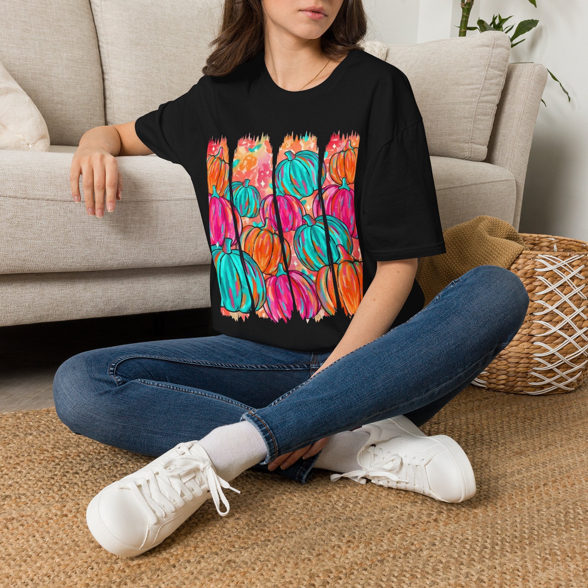 Neon Pumpkin T-Shirt