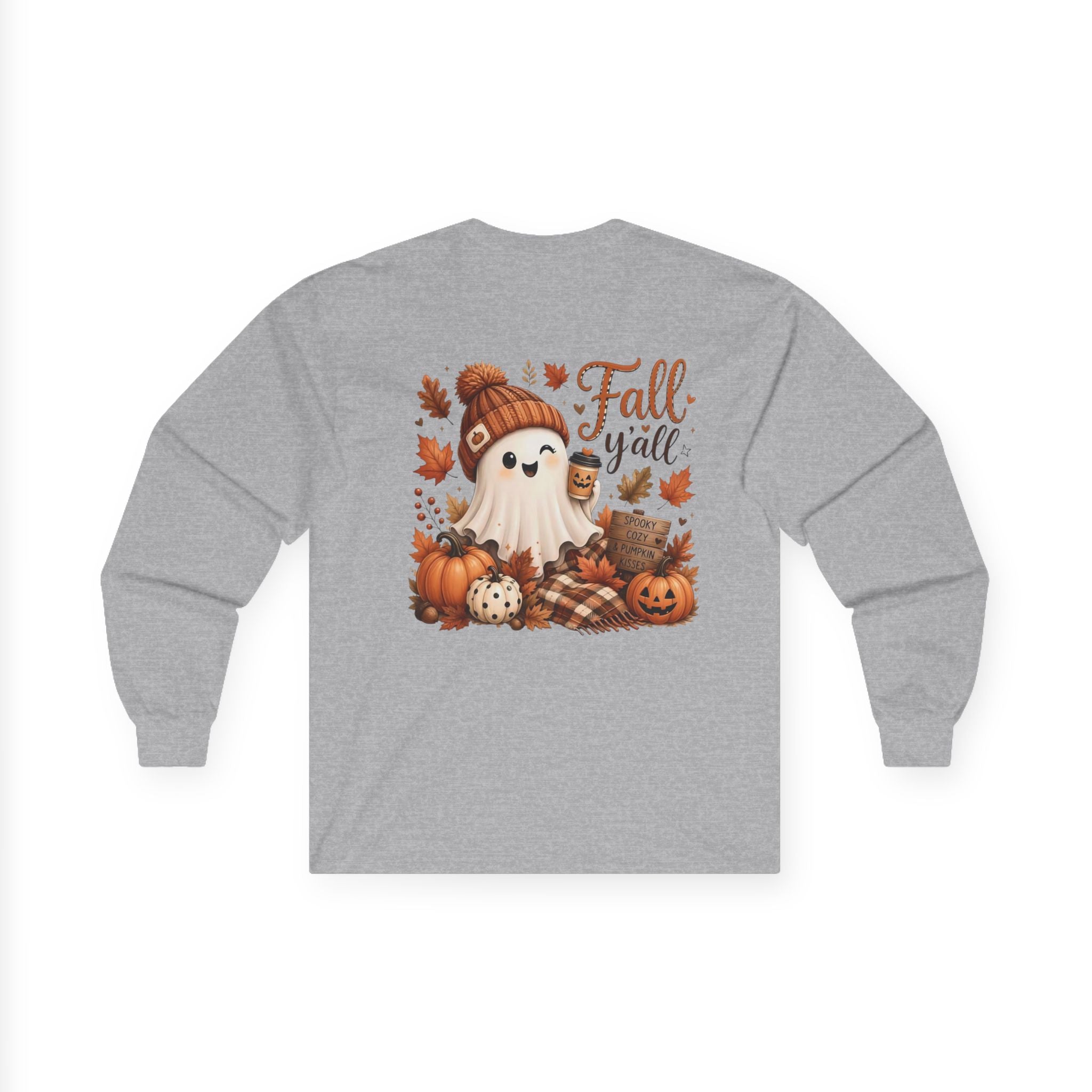 Fall Ghost Ultra Cotton Long Sleeve Tee