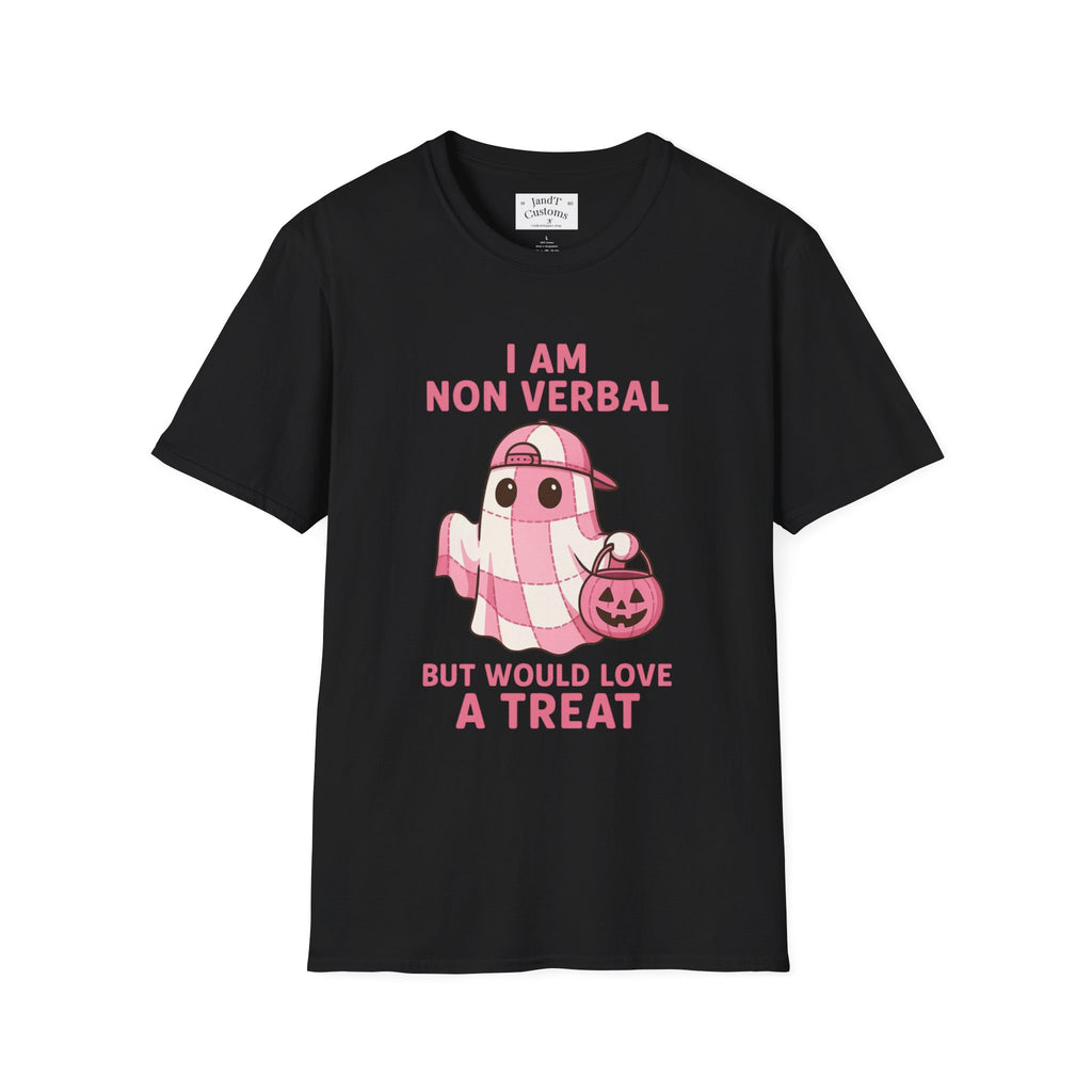 Non-verbal Halloween Softstyle T-Shirt
