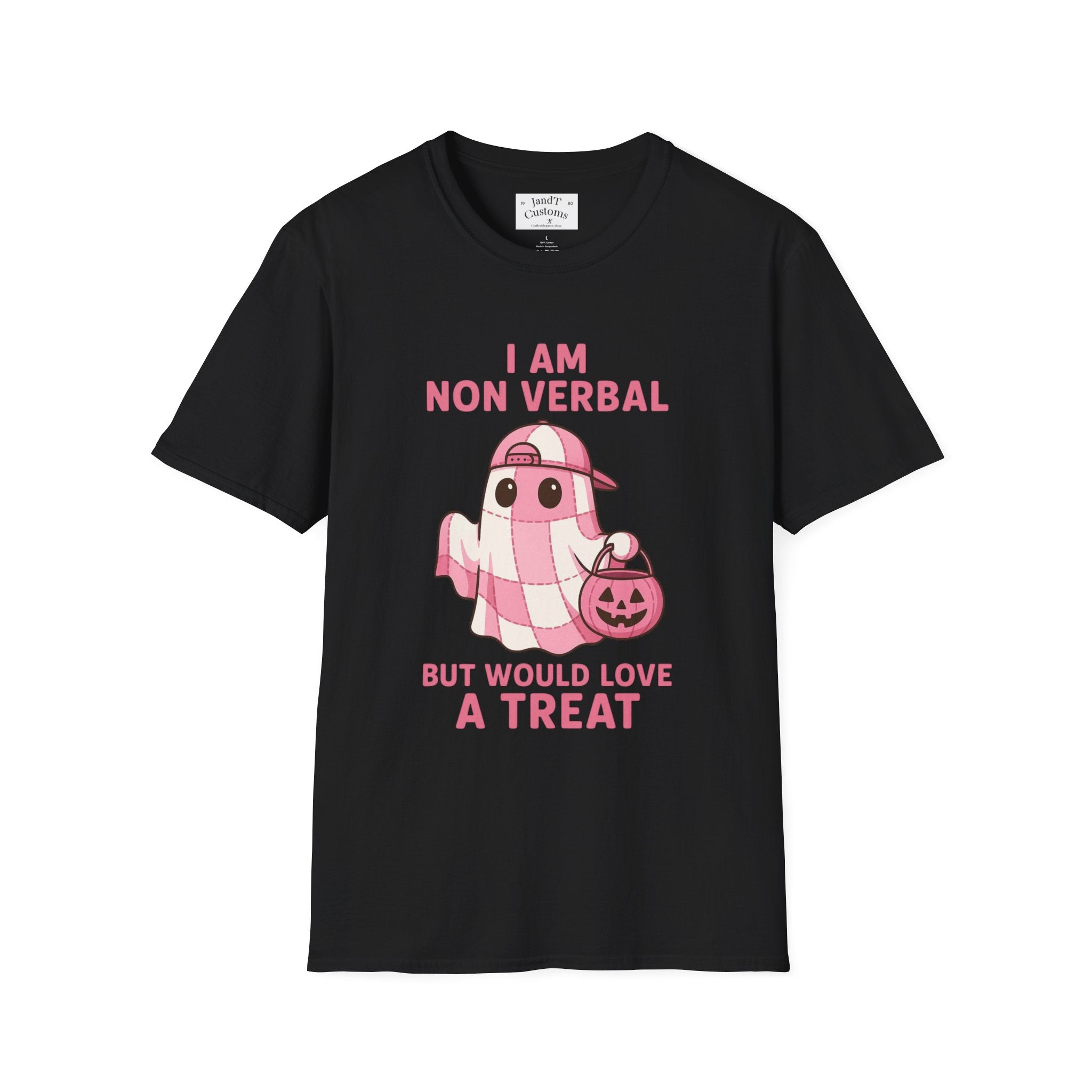Non-verbal Halloween Softstyle T-Shirt