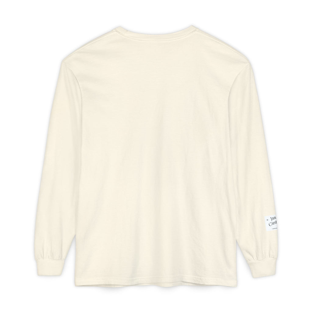 Fall For Jesus Long Sleeve Tee — Pumpkin Autumn Faith Shirt