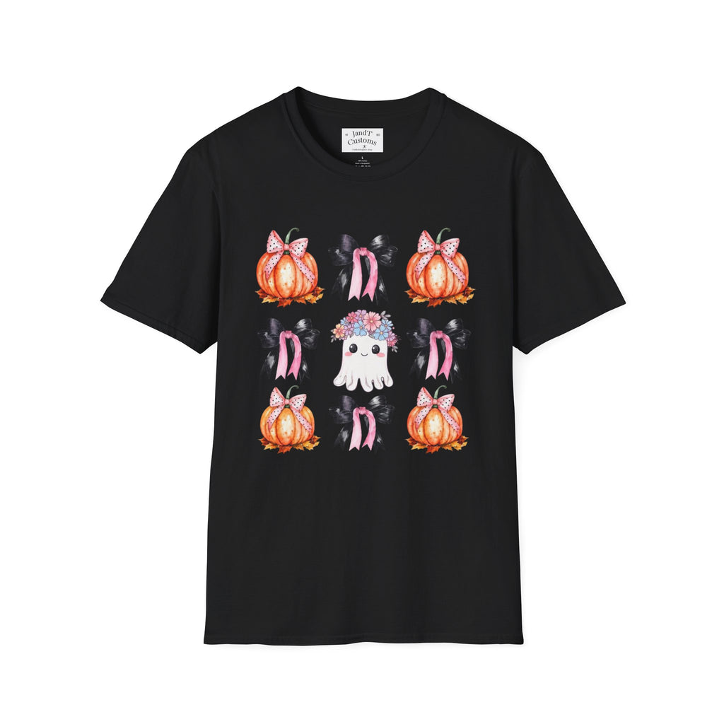 Pumpkin and Ribbons Softstyle T-Shirt