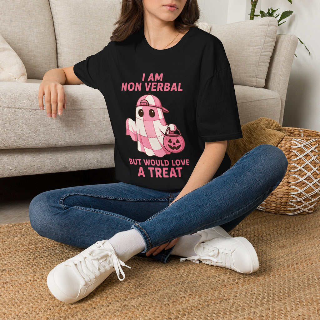 Non-verbal Halloween Softstyle T-Shirt