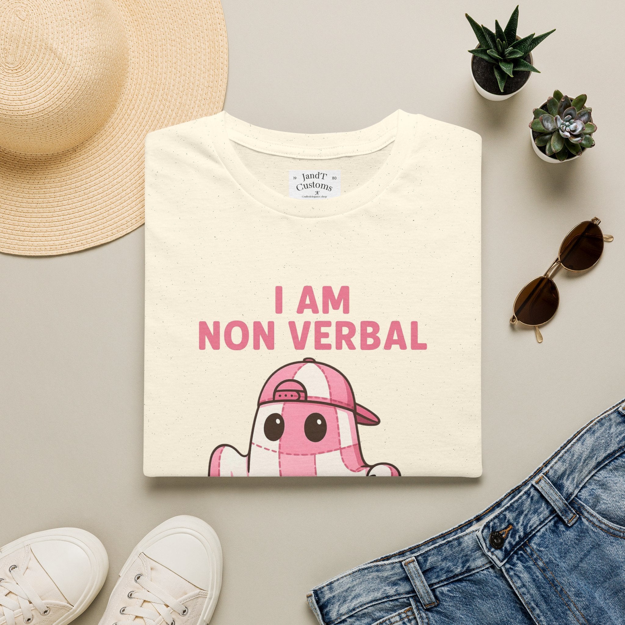 Non-verbal Halloween Softstyle T-Shirt