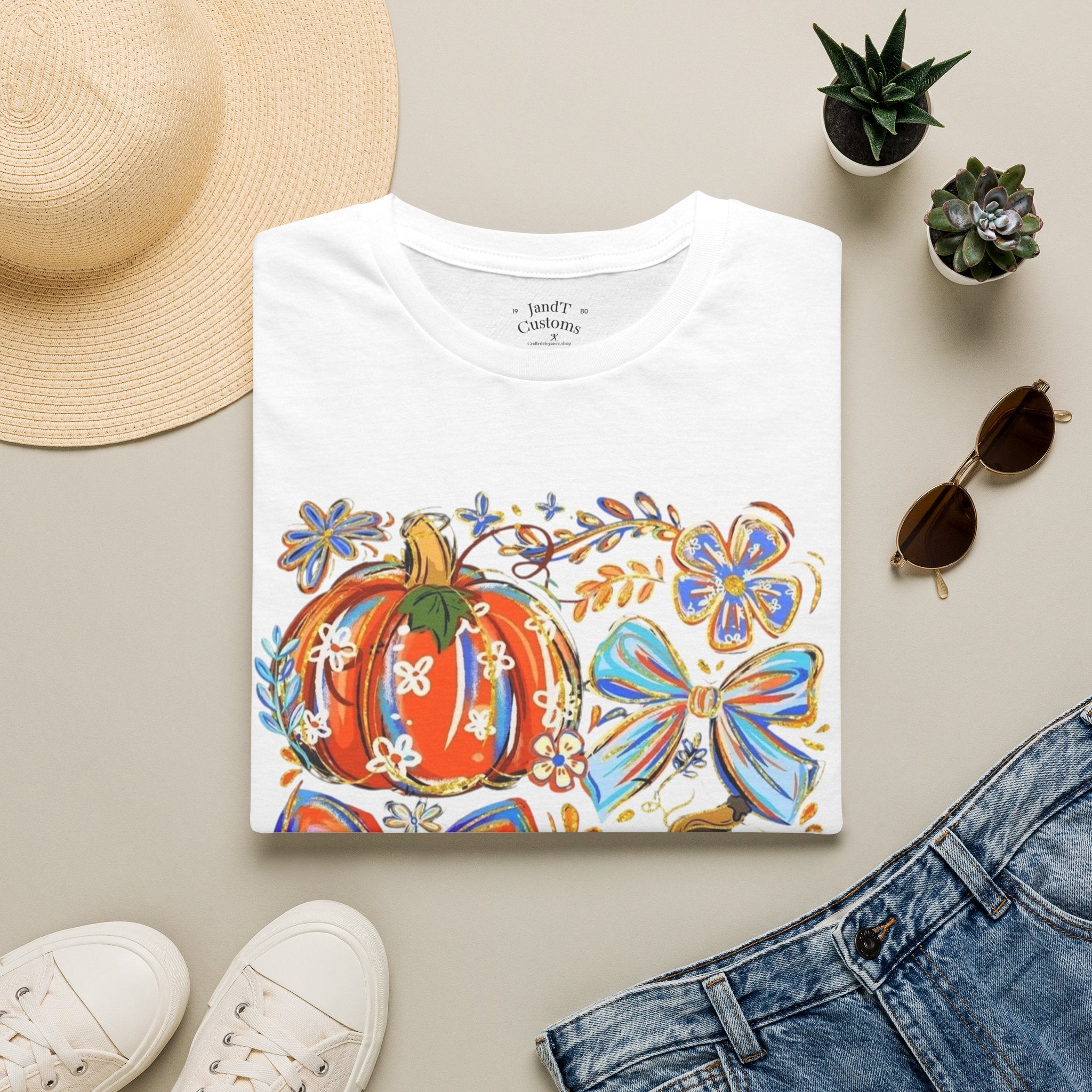 Cute Pumpkin Softstyle T-Shirt