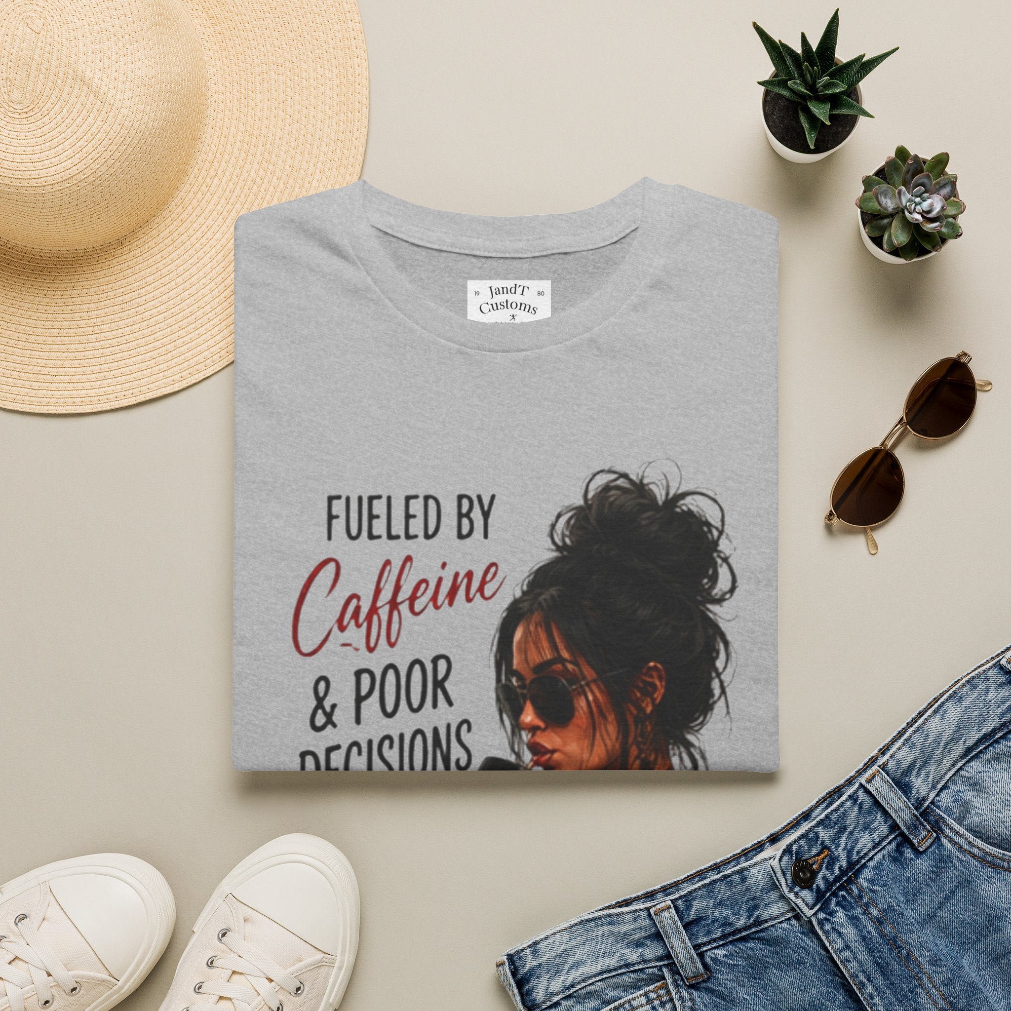 Fueled By Caffeine Softstyle T-Shirt